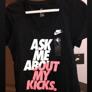 Nike Ask Me About my Kicks Tee